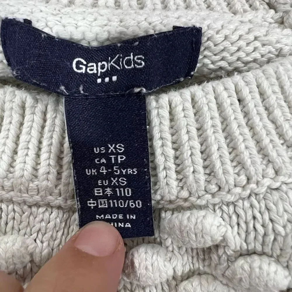 Gap Kids Cream Sweater